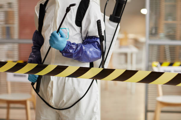 Professional Blood Cleanup technician working in Faulkner, MD